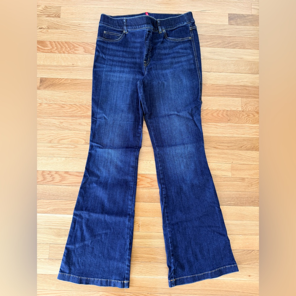 SPANX Women's Deep Indigo Flare Jeans